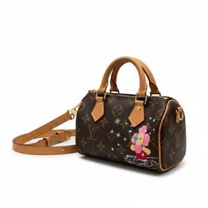 Louis Vuitton Nano Speedy Bandoulière Monogram 2023 Limited Edition